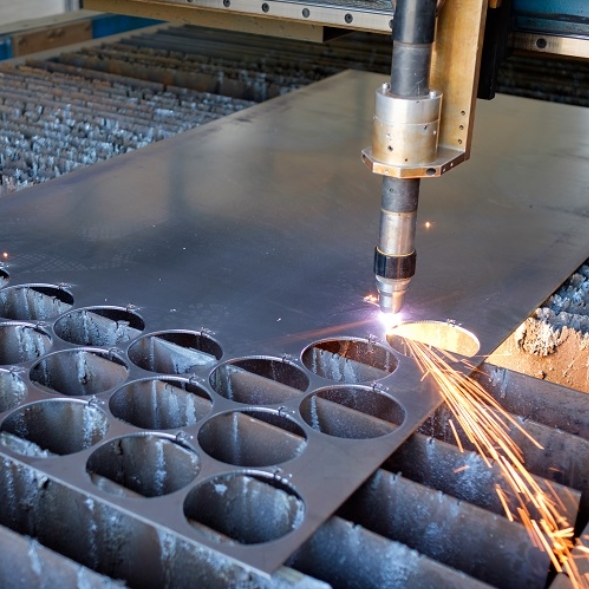 sheet metal Plasma Cutting process