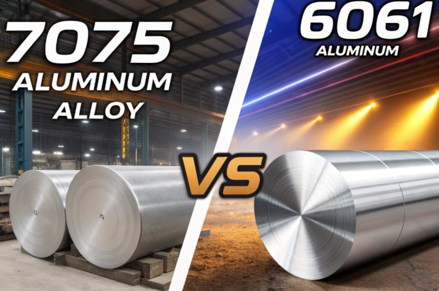 7075 aluminum is generally stronger and more suited for high-stress applications, while 6061 is more versatile and easier to work with