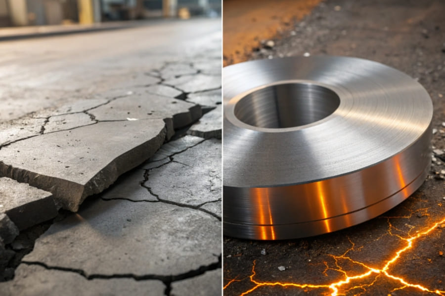 Ductile metals can undergo significant deformation without breaking, while brittle metals fracture or shatter under stress