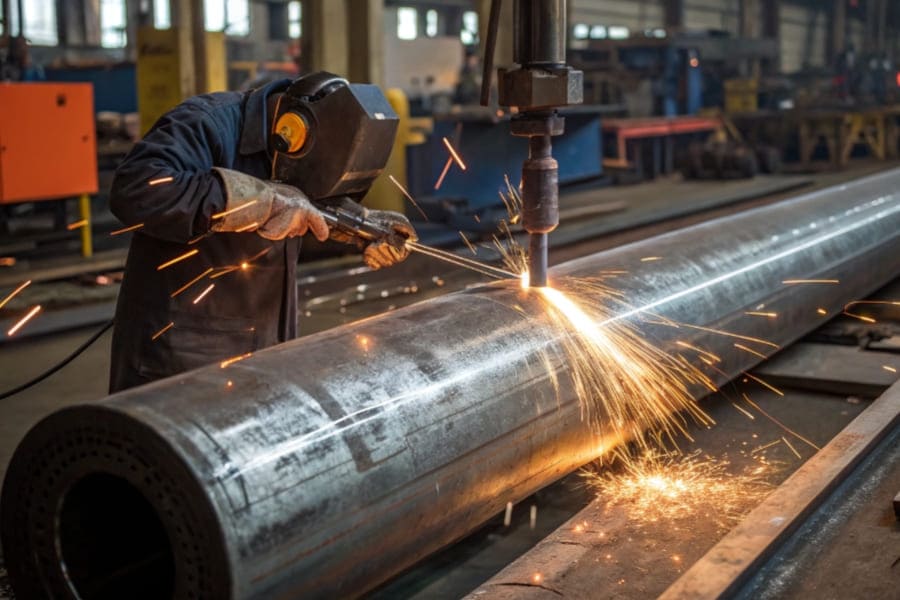 Medium carbon steel is more susceptible to corrosion and has lower weldability compared to other steels, which can limit its use in certain environments or manufacturing processes.