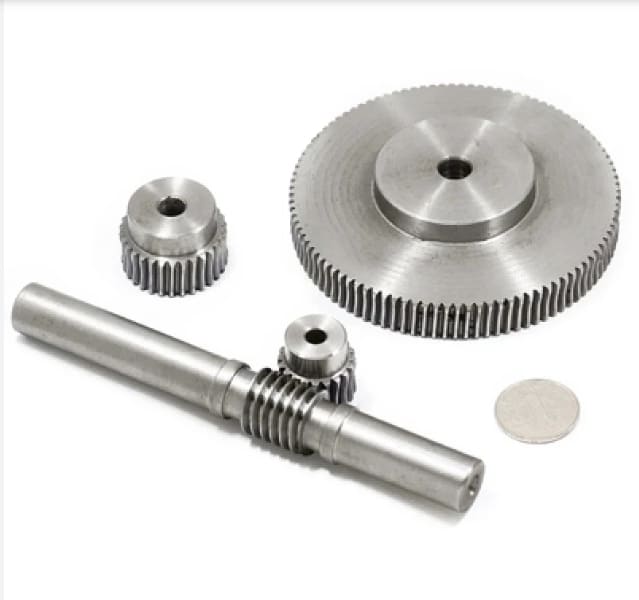 custom cnc machining stainless steel gears and shafts parts