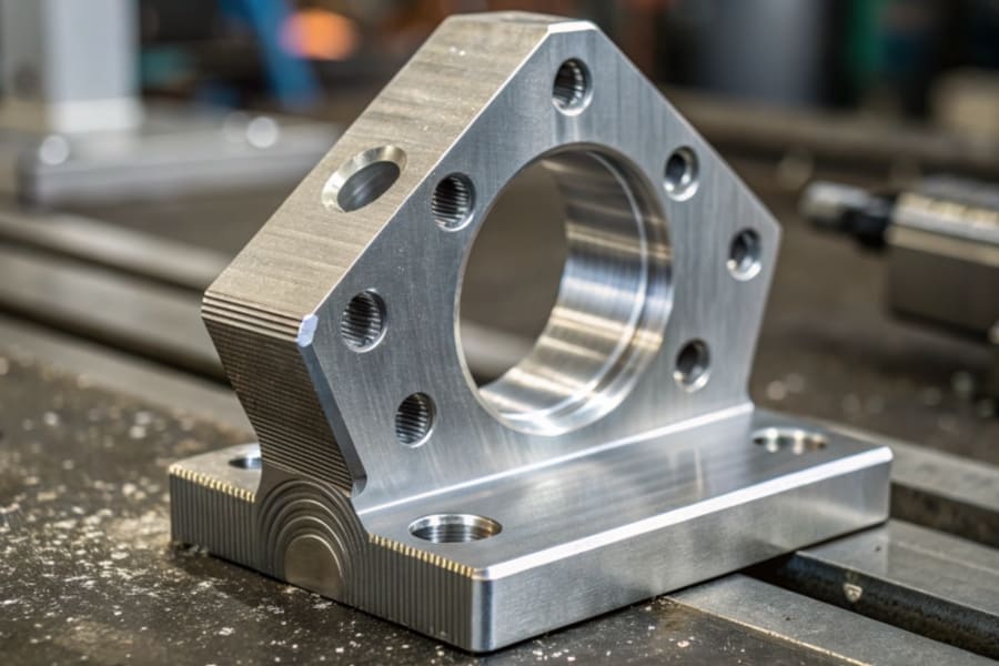 custom cnc machining stainless steel titanium 5 axis parts