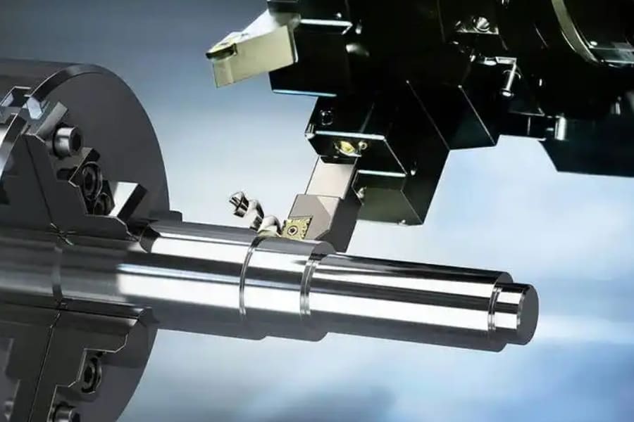 custom cnc machining turning parts process