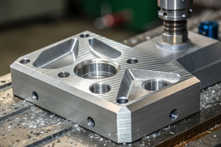 custom cnc milling machining aluminum stainless steel titanium parts