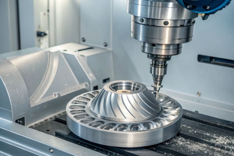 custom precision titanium medical parts made by CNC milling machines