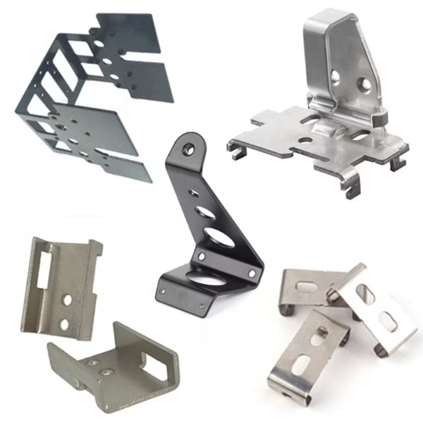 customized sheet metal stamping right angle bracket and shelf parts