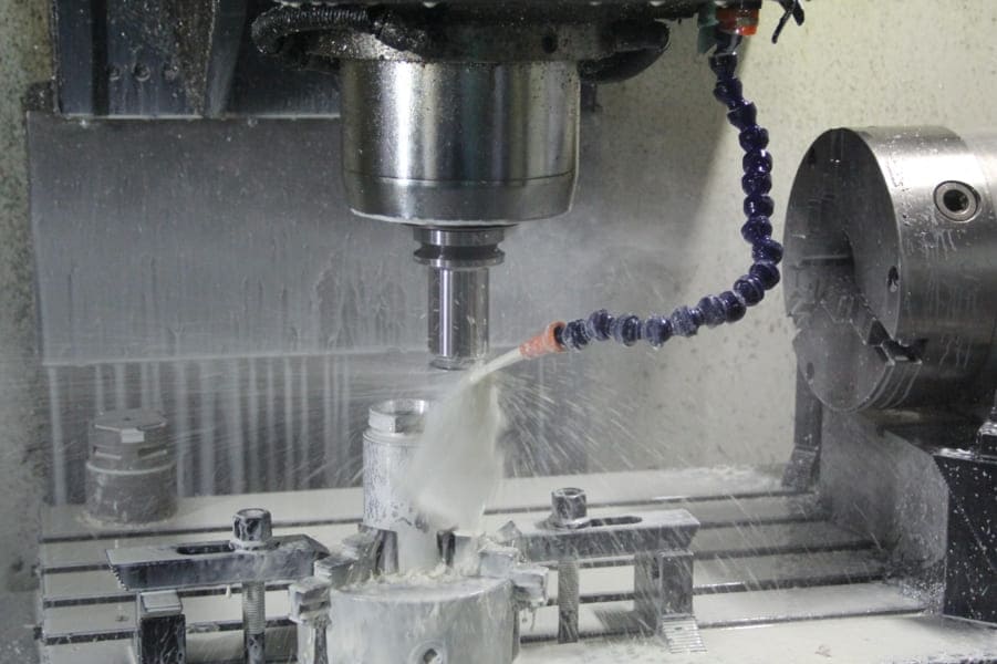 CNC machining custom magnesium process