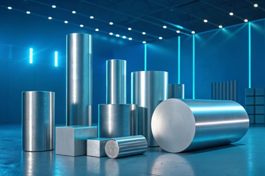 all kinds of aluminum alloy raw material