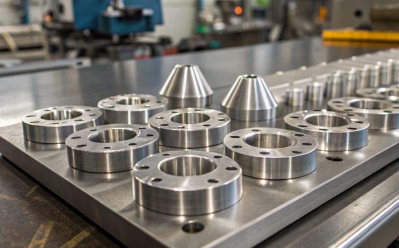 custom cnc machining turning milling titanium aluminum parts