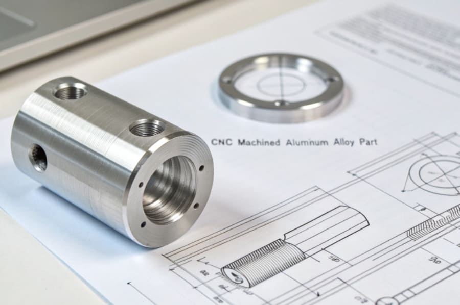 customized cnc turning aluminum parts