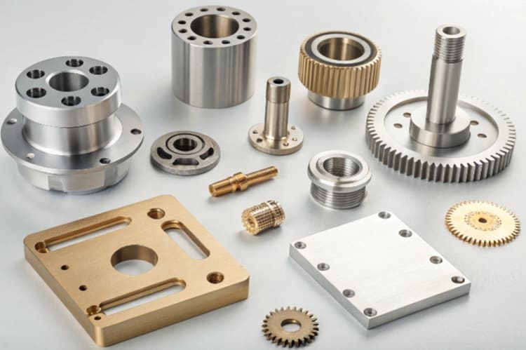 customized precision cnc machining milling turning stainless aluminum brass parts