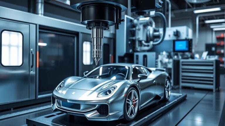 CNC machining process technology for automotive industry