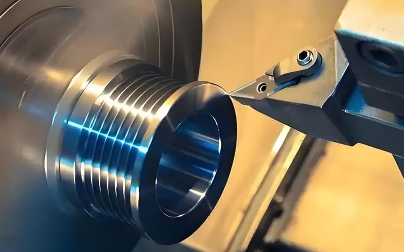 CNC machining turning process