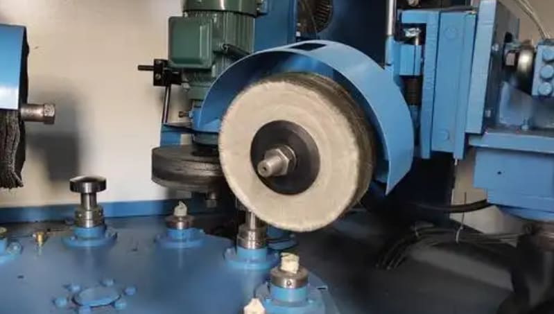 Mechanical Polishing with Buffing Wheels