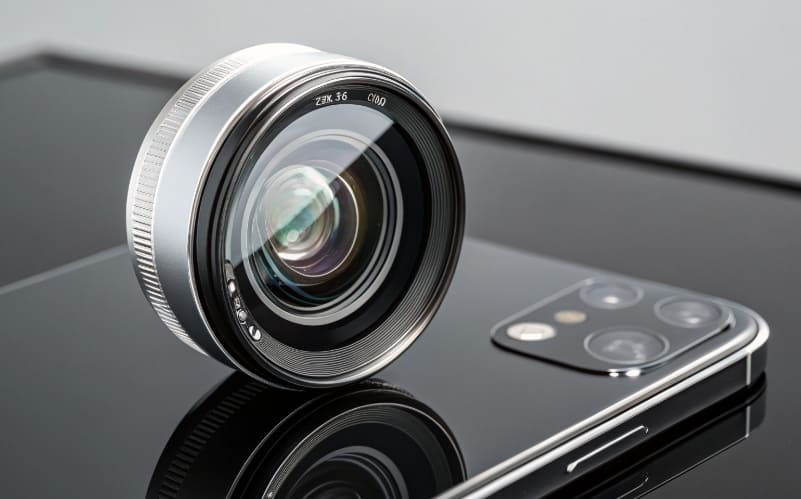 Phone and Camera lens