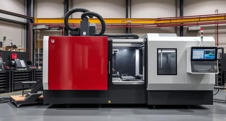 CNC machining center for aluminum material