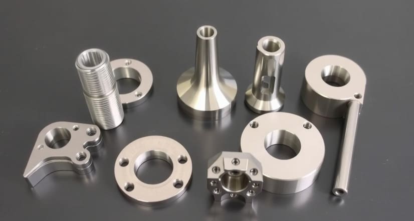 Custom CNC machining of aluminum parts