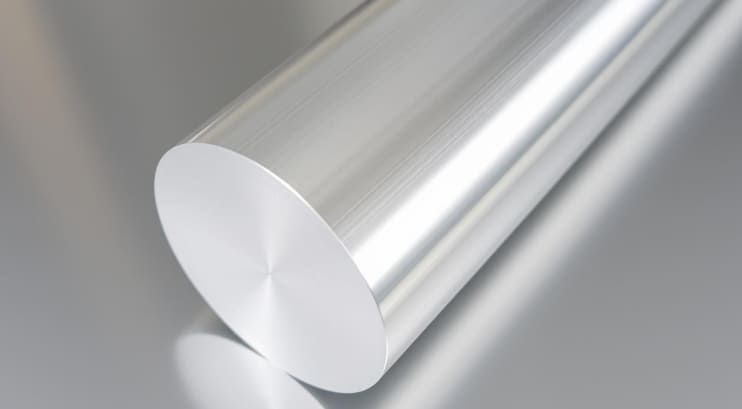 olid cylindrical aluminum raw material used for manufacturing