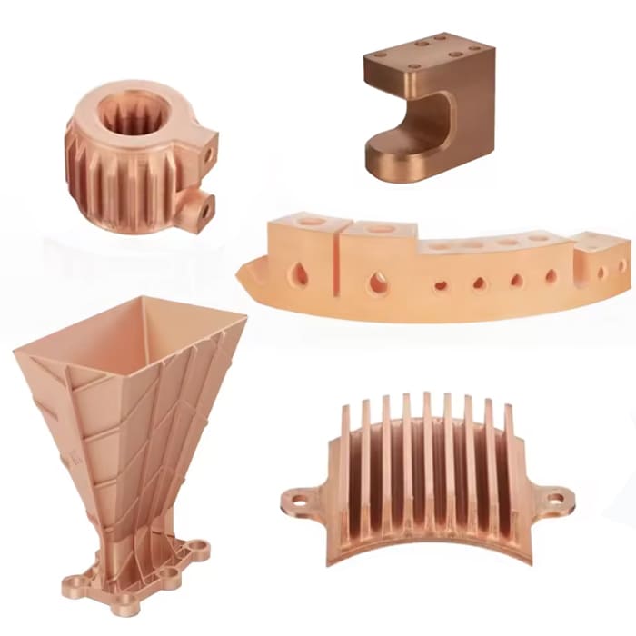custom 3D printing copper parts